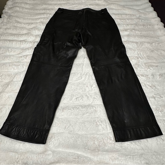 Men’s M.Julian Wilson’s Leather Motorcycle Riding Pants Size 36x32 - Picture 8 of 16